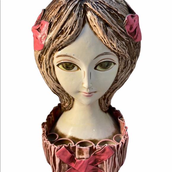 Accents Vtg C195s Lady Head Rare Lipstick Holder Boudoir Poshmark